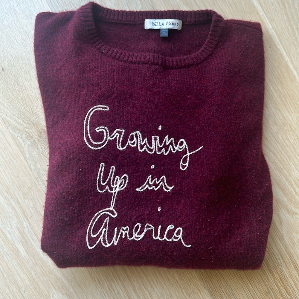 Bella Freud Cashmere Sweater, size Small